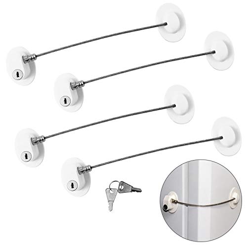 Candado para Porta do Frigorífico com Chave Qwork QWORK - Fechaduras e trincos - candado, porta, frigorífico, chave, qwork
