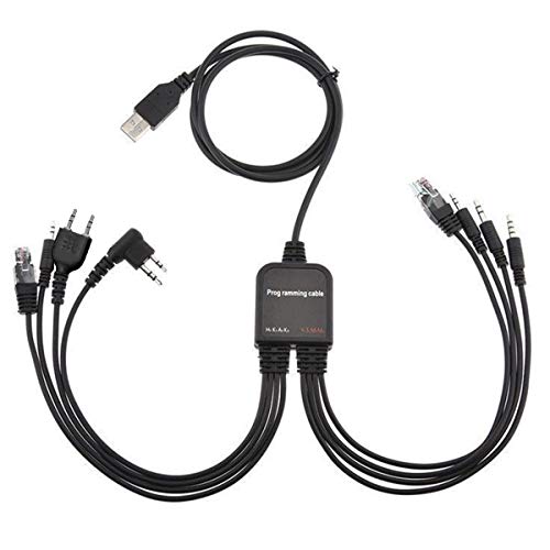 Cabo de Programação QUEEN.Y YC-8-1 (Motorola, Baofeng) Queen.Y - Componentes de computador - motorola, baofeng, usb a, rj-45, 1.3 m