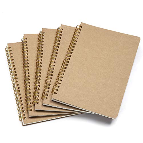 Cadernos WODASI Spiral A5 (A5 - Branco) Wodasi - Cadernos e bloco de notas - A5, branco, resistente, papel de qualidade