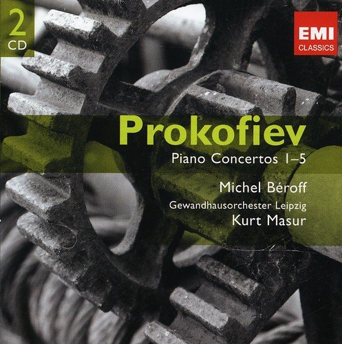 CD Michel Beroff - Prokofiev: Piano Concertos Nos. 1 & 2 (2 CDs) WARNER CLASSICS - Cds de música - cd, michel beroff, prokofiev, piano concertos, nº 1, nº 2