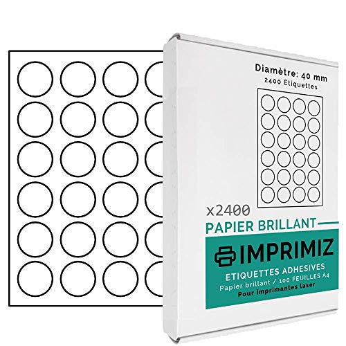 Etiqueta para impressão DYMO 1868766 Brilhante Imprimiz - Papel de impressora e copiadora - 60x30 mm, adesivas, jato de tinta, preto ciano magenta amarelo
