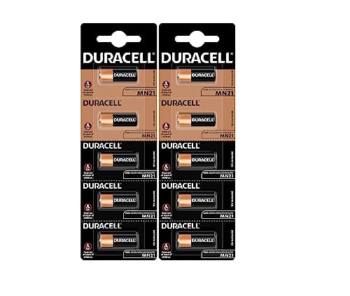 Pilhas DURACELL A23 (10 unidades - Pilha descartável) Duracell - Baterias - 12 v, 1200 mAh, alcalino, litio