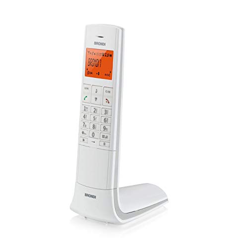 Telefone sem fio BRONDI Lemure (Branco) Brondi - Telemóveis - sem fio, branco, pantalla lcd, chamada rápida, bateria baixa
