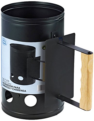 Chimenea El Zorro (Recondicionado Como Novo) IMEX EL ZORRO - Acendedores de carvão - recondicionado, 27 cm, preto, aço