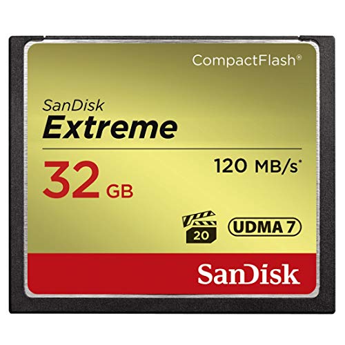 Cartão de Memória SANDISK CF Extreme 32GB Sandisk - Cartões de memória flash - cartao memoria, sandisk cf extreme, 32GB