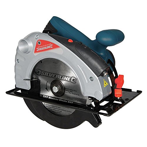 Serra Circular SILVERLINE 285873 (Com Fio - 4500 rpm - 1.4 kW) Silverline - Serras circulares manuais - com fios, 4500 rpm, 1.4 kW