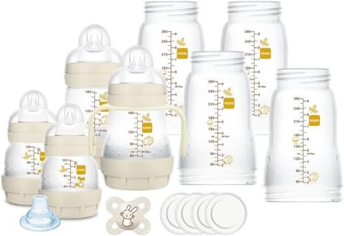 Conjunto de Biberões MAM Easy Start Anti-Colic (130/160/260ml) MAM - Biberões - anti-colic, 130 ml, 160 ml, 260 ml