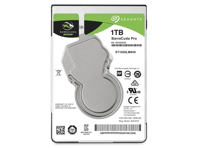 Disco HDD Interno SEAGATE Pro (1 TB - SATA - 7200 RPM) SEAGATE - Discos rígidos - 1 tb, sata, 7200 rpm