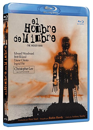 Blu-Ray El Hombre de Mimbre (Edição em Espanhol) RESEN - Dvds de filmes e programas de televisão - blu-ray, espanhol, sospecha, culto pagão