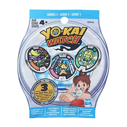 Medal Blind Bag YO-KAI WATCH (Idade minima recomendada: 6 anos) Hasbro - Acessórios de arma de brinquedo e gadget - medalhas, surpresa, colecionáveis