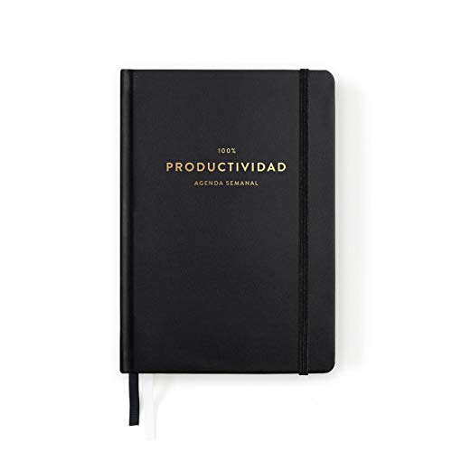 Agenda Semanal 2021-2022 Charuca Productividad Negra 20 X 25 Cm CHARUCA - Audiolivros - agenda, semanal, 2021/2022, charuca, productividad, negra