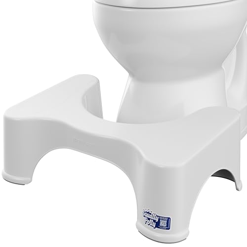 Banheira SQUATTY POTTY (Branco - Aço Inoxidável - 18 x 18 x 20 cm) Squatty Potty, LLC - Banquetas - branco, aço inoxidável, 18 x 18 x 20 cm