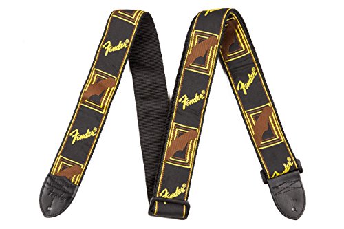 Correia para Guitarra FENDER Monogrammed Strap (Fender - 6mm) Fender - Acessórios para guitarra - fender, 6mm, monogrammed