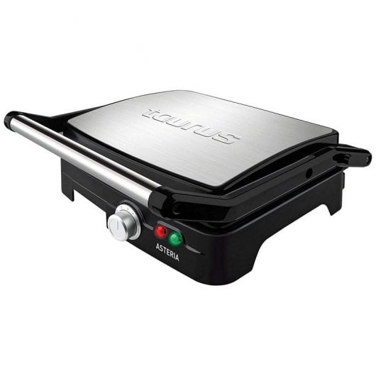 Grelhador de Mesa TAURUS (2200W - Diâmetro: 28cm) Taurus - Torradeiras e grelhadores - 2200W, regulador de temperatura, placas antiadherentes, indicadores luminosos