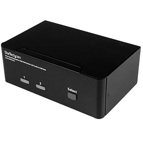 Comutador de vídeo STARTECH.COM SV221DPU24K STARTECH - Redes - comutador, vídeo, startech.com