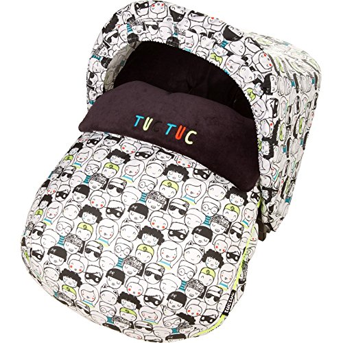 Mini Capa para Bebé TUC TUC Azul (Tam: 0-6 M) Tuc Tuc - Forros e sacos de transporte para bebês - mini capa, bebé, tuc tuc, azul, tam 0-6 m