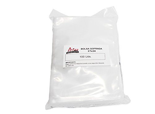 Saco de Aspirador GOFRADAS S.A. (17 x 24 cm) Industrias Plásticas Arias - Cozinha & sala de jantar - gofrada, 17x24 cm, vácuo, carne