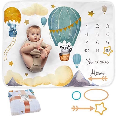 Manta ODOXIA Baby Months (Branco - 100 x 70 cm) Odoxia - Cobertores - veludo, 100x70 cm, poliéster, macia