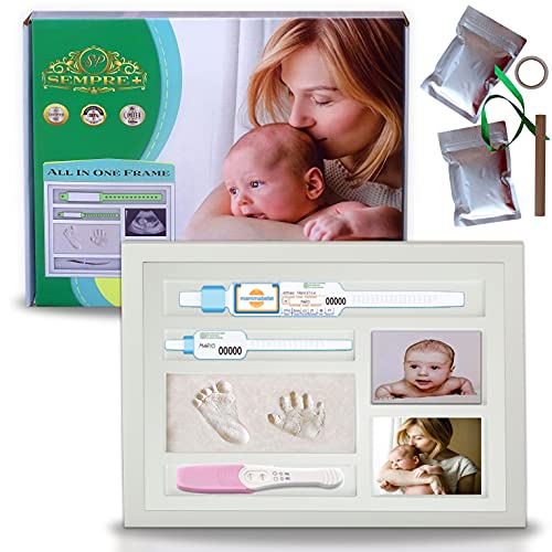 Moldura para Impressão Digital BEBE BOO Baby Footprints SP SEMPRE + - Molduras, bastidores e esticadores - madeira, elegante, moderna, impressão digital