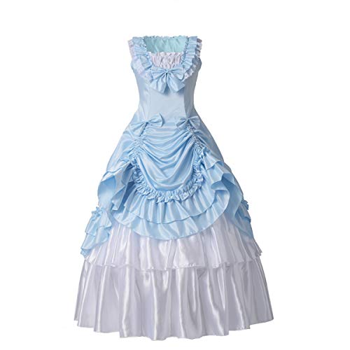 Fato de Mulher DISFRAZZES Medieval (Tam: M/L) GRACEART - Roupa - vestido, crinolina, medieval, victoriano