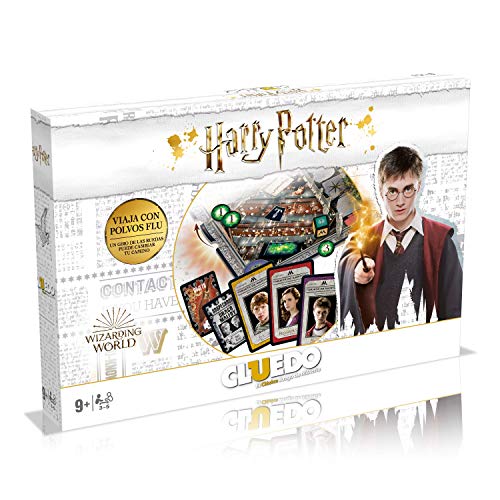 Jogo de Tabuleiro WINNING MOVES Cluedo Harry Potter (Idade Mínima: 8) Hasbro - Jogos - jogo de tabuleiro, cluedo, Harry Potter, 3 níveis de dificuldade, mistério do assassinato