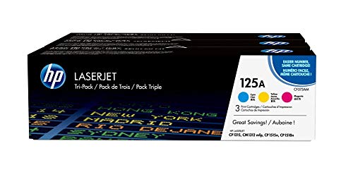 Toner HP 125A Cores (CE259AM - 3000 páginas) HP - Cartuchos de toner e jato de tinta - laser, ciano, magenta, amarelo, 3000 páginas