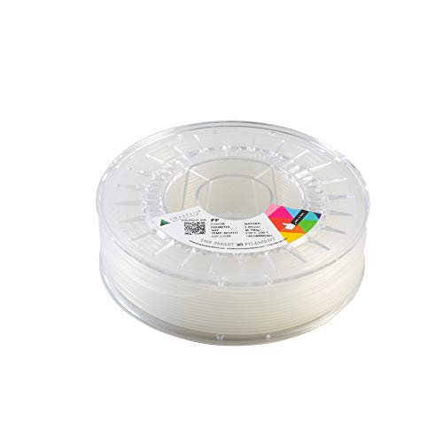 Smart Materials 3D Filamento Polipropileno (PP) - Branco - 750 g SILVERLIT - Acessórios para impressoras 3d - polipropileno, baixa densidade, alta resistência ao impacto
