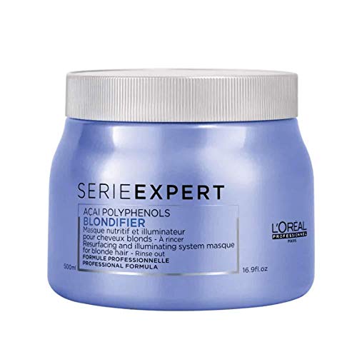 Máscara para o Cabelo L'OREAL Blondifier Masque (500ml) L'Oreal Expert Professionnel - Cuidados com o cabelo - blondifier, 500ml, melhoramento cabelo
