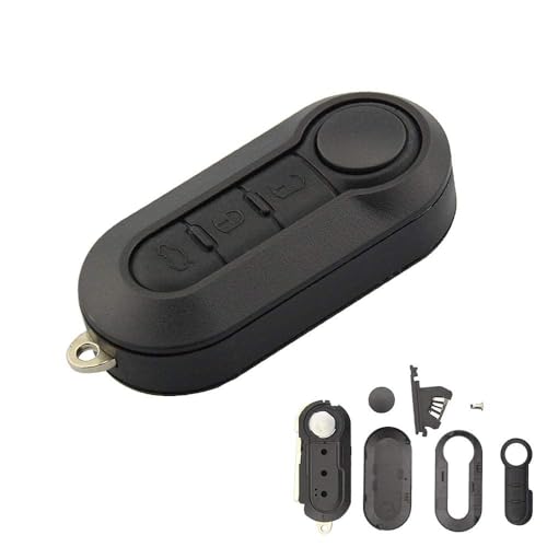 Chaveiro Auto Fiat 500, Ducati, Panda - 3 Botões kuyuansu - Segurança e proteção para veículos - 3 botões, fiat 500, ducati, panda
