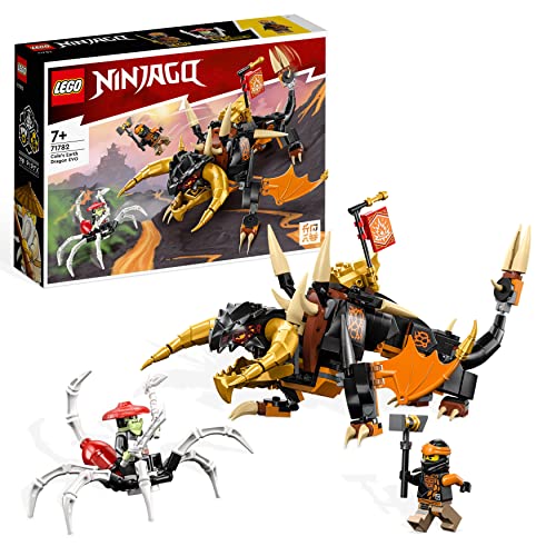 LEGO Ninjago - Dragão de Terra Evo (Idade Mínima: 7 Anos) LEGO - Blocos de encaixe - lego, ninjago, dragão, terra, evo, 7 anos