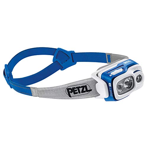 Lanterna PETZL Swift RL (Azul - LED - 200 Lumens) PETZL - Lanterna e faróis - lanterna, petzl, swift rl, azul, led, 200 lumens