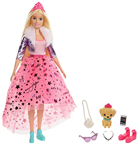 Barbie Princess Adventure Doll (Peluches, Poupées et Doudous) Mattel - Bonecas - barbie, princesa, aventura, boneca, vestido rosa