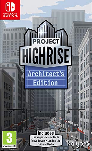 Jogo Eletrónico Nintendo Switch Project Highrise: Architect's Edition Meridiem Games - Software de jogos de vídeo - estratégia, simulação, construção de edifícios, satisfazer necessidades
