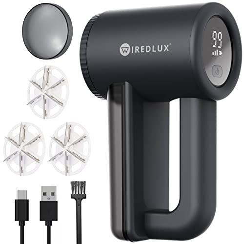 Escova Elétrica WIREDLUX WLRP1000 Preto WiredLux - Removedores de bolinhas - elétrica, preto
