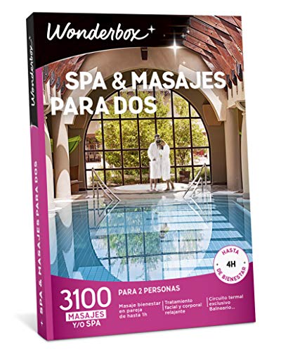 Conjunto de Spa e Massagem Wonderbox para Dois WONDERBOX - Cartões de presente e certificados - spa, massagem, dois