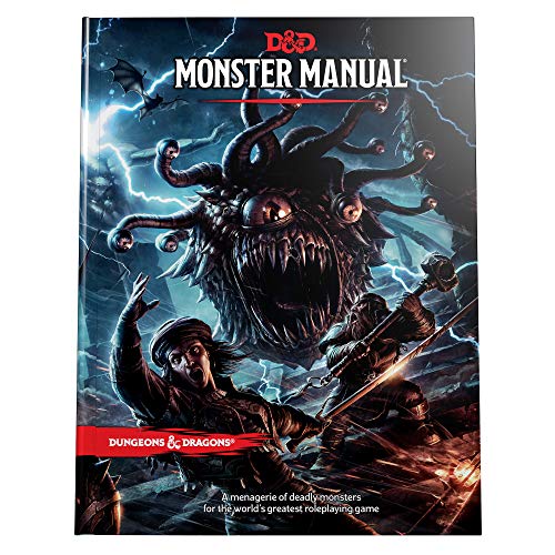 Livro Wizards Of The Coast: Monster Manual: A Dungeons & Dragons C de Wizards Of The Coast (Inglês) Wizards of the Coast - Manuais de produto - Wizards of the Coast, Monster Manual, dungeons & dragons