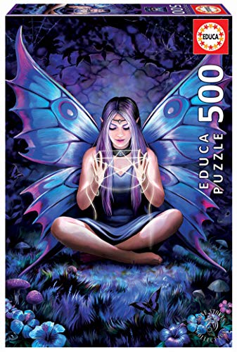 Puzzle 2D EDUCA BORRAS Anne Stokes The Weaver of Enchantments (Idade Mínima: 12 Anos - 500 Peças) EDUCA - Quebra-cabeças de encaixar - 2d, 500 peças, 12 anos, the weaver of enchantments