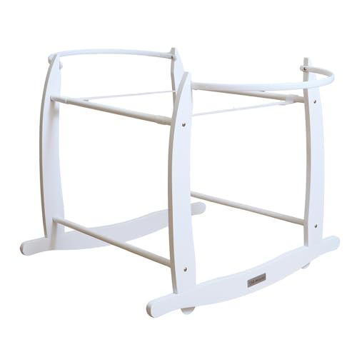 Cadeira de baloiço para bebé CLAIR DE LUNE Deluxe Rocking Stand (Branco) Clair de Lune - Acessórios para berço e moisés - cadeira, baloiço, bebé, deluxe, rochante