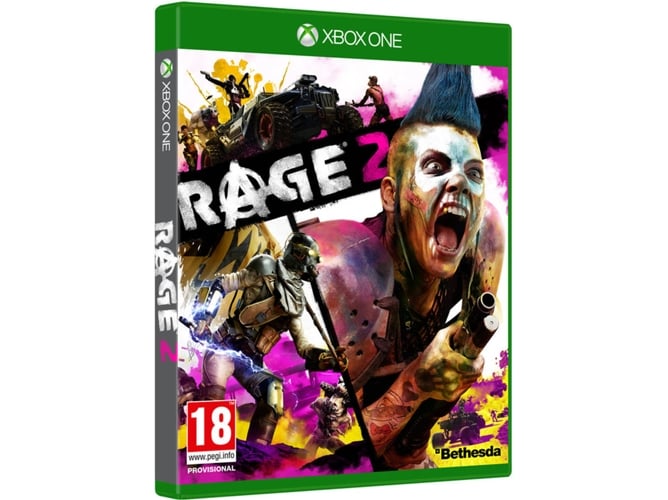 Jogo Xbox One RAGE 2 (EN ES) (M18 - Ação, Tiros) Bethesda - Software de jogos de vídeo - xbox one, ação, tiros, m18