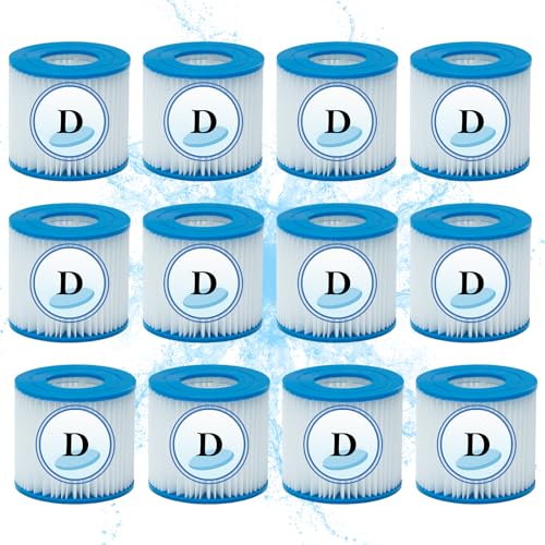 Filtros para Piscinas 2-4.000 L/H (12 Un) Denkmsd - Móveis de exterior - filtros, piscinas, 2-4.000 l/h