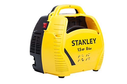Compressor de Ar STANLEY FATMAX (8 bar - 110 L/min) STANLEY - Equipamento atlético de uso geral - 8 bar, 110 L/min, sem óleo, sem tanque