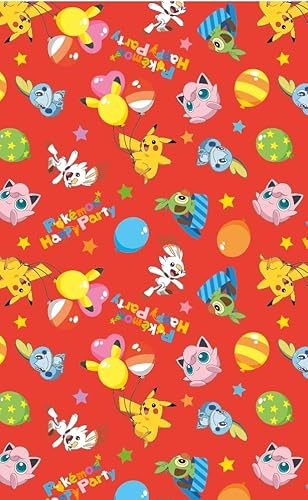 Papel Decorativo POKEMON (Multicolor - 20x200 cm) Danilo Promotions Ltd - Papel de embrulho - pokemon, multicolor, 20x200 cm