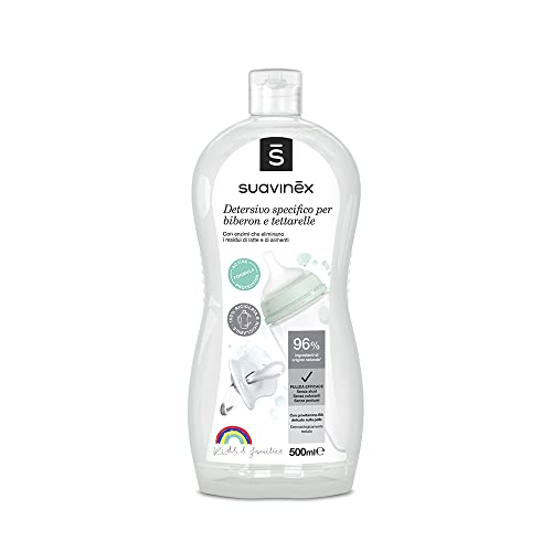 Detergente de Biberões SUAVINEX 500 Ml (Recondicionado Como Novo) Suavinex - Desinfetantes domésticos - 500 ml, leite, comida, acessórios