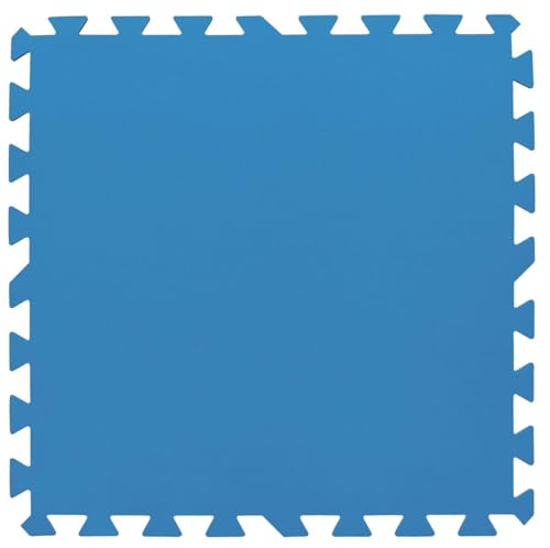 Pack 9 Tapetes de Proteção para Piscina Insuflável BESTWAY Azul Bestway - Coberturas de piscina e panos de chão - 9 tapetes, piscina insuflável, bestway, azul, proteção, conveniente