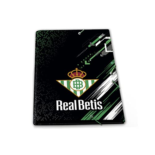 Capa de Solas REAL BETIS Balompié (Preto) REAL BETIS - Pastas Organizadoras - balompié, preto