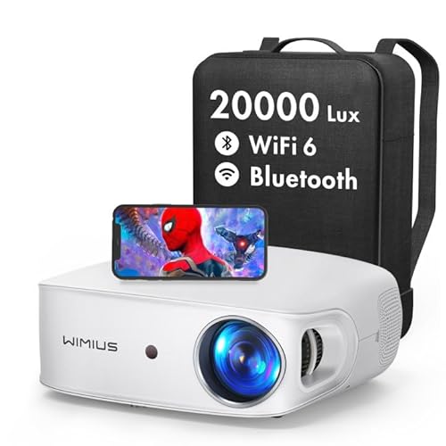 Projetor WIMIUS X1 (20000 Lumen - Full HD) WiMiUS - Projetores multimídia - full hd, 20000 lumen, led, 1080p