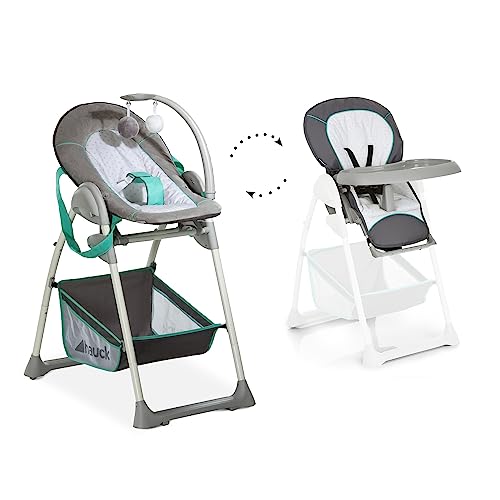 Cadeira de Refeição HAUCK Sit N Relax Stone Grey Hauck - Brinquedos para bebês e equipamentos de atividades - cadeira, refeição, hauck, sit n relax, stone grey