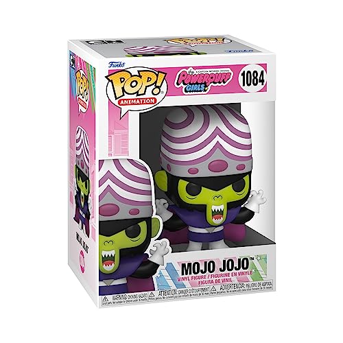 Figura FUNKO Pop Animation: Powerpuff Girls- Mojo Jojo Funko - Bonecos de ação e brinquedo - vinil, 9 cm, mojo jojo, powerpuff girls