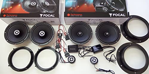 Conjunto de Altifalantes para Carro VOLKSWAGEN Focal (Volkswagen - Golf V) Bandi-Elettronica - Áudio - volkswagen, focal, woofer, tweeter
