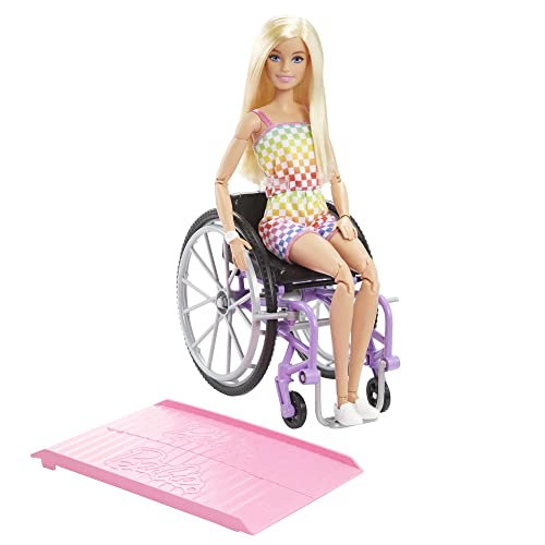 Boneca de moda MATTEL Barbie: Fashionista - Wheelchair (3 anos) Mattel - Brinquedos - 3 anos, moda inclusiva, diversidade, expressão de personalidade